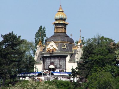 Sady a park na Letné 