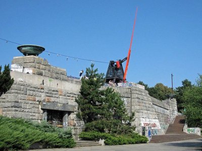 Sady a park na Letné 