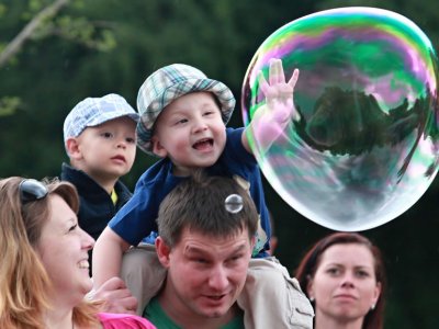 Sady a park na Letné 