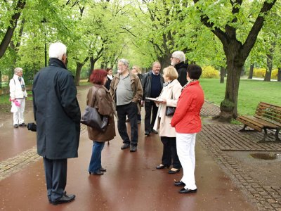 Sady a park na Letné 