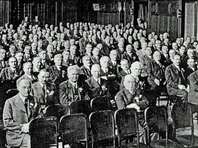 Obecní dům - Rotariáni ve Sladkovského sále