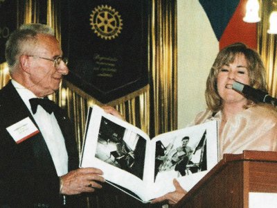 Žofín - Zeman a guvernérka z USA